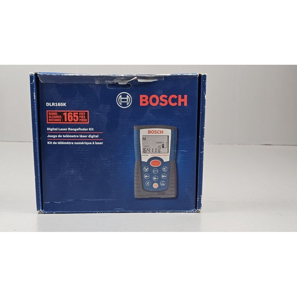 Bosch Digital Laser Rangefinder DLR165K.‎ Tested Working.